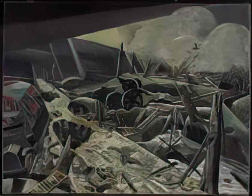 Paul Nash void 1918 (2) Art A4 Photo Print