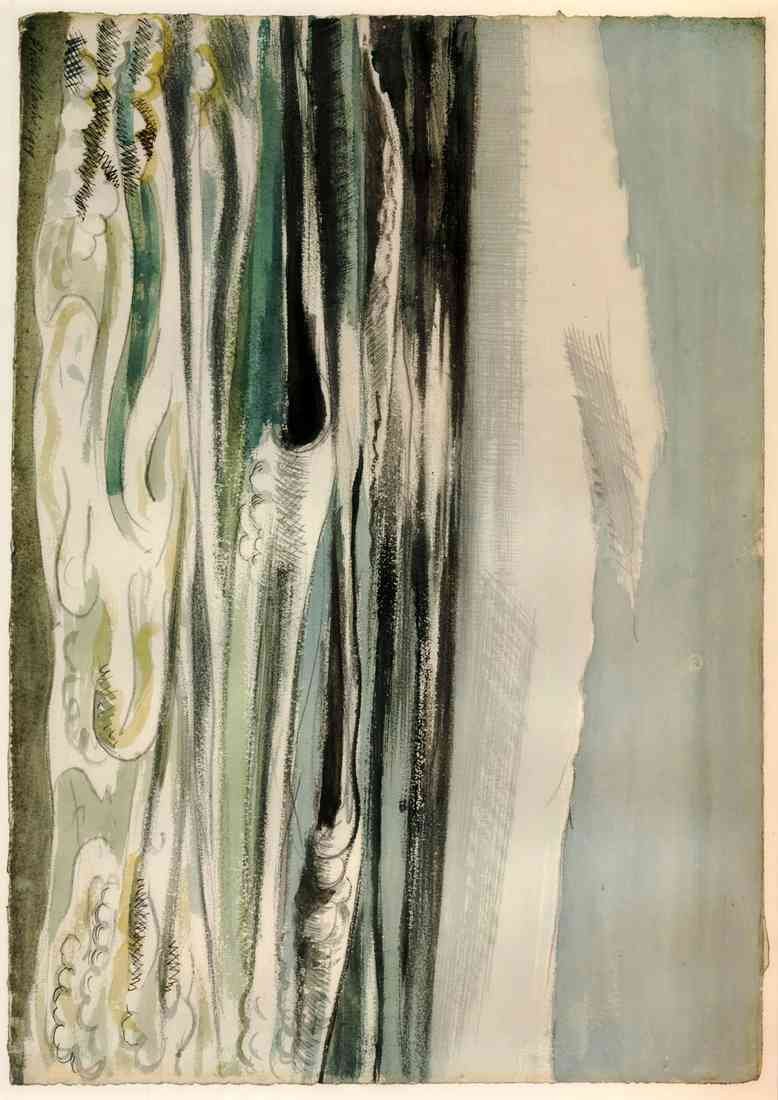 Paul Nash winter sea 25 37 2 A4 Photo Print