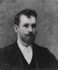 Paul Peel self portrait 1892 Art A4 Photo Print