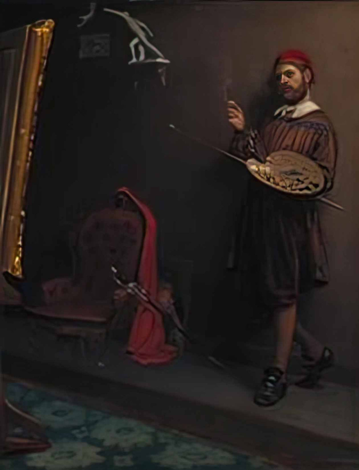 Paul Peel the painter 1888 Art A4 Photo Print