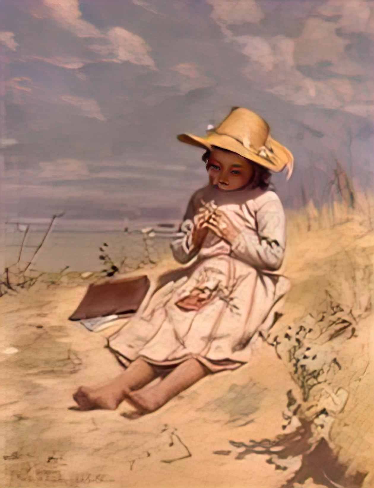 Paul Peel the young botanist 1890 Art A4 Photo Print