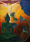 Paul Ranson christ et buddha by paul ranson 1880 Art A4 Photo Print
