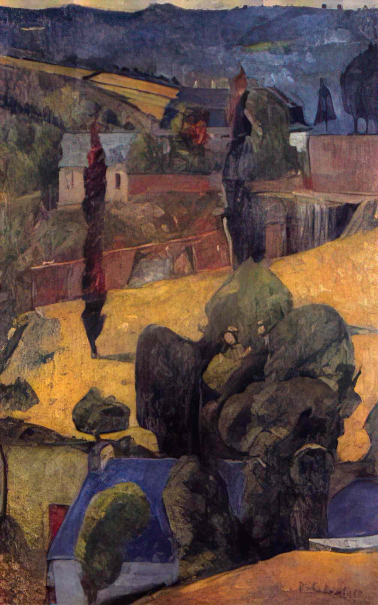 Paul Serusier landscape 1904 Art A4 Photo Print