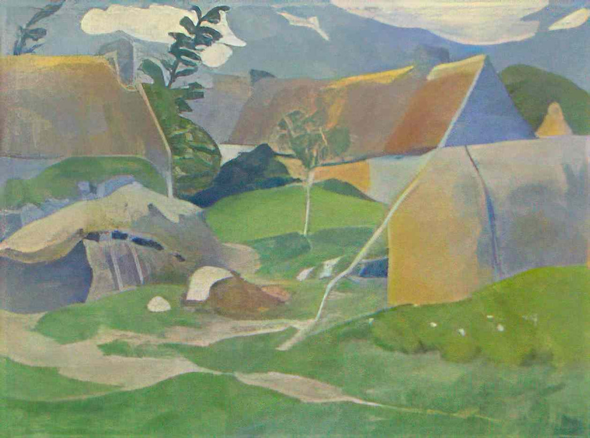Paul Serusier paul serusier farm in brittany Art A4 Photo Print