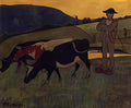 Paul Serusier peasant with three crows 1893 Art A4 Photo Print