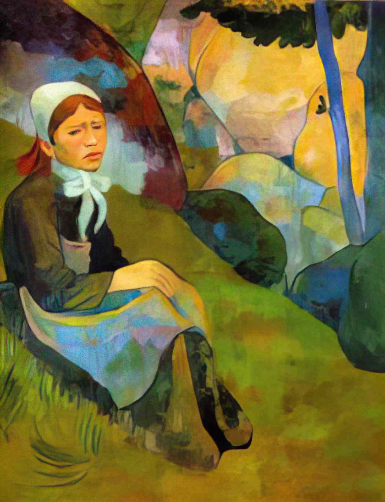 Paul Serusier solitude huelgoat landscape Art A4 Photo Print