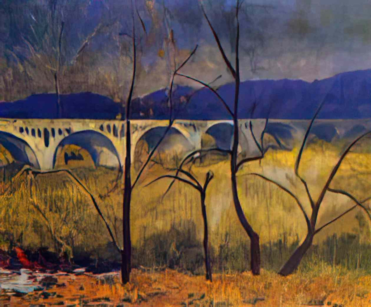 Paul Serusier the aqueduct 1905 Art A4 Photo Print