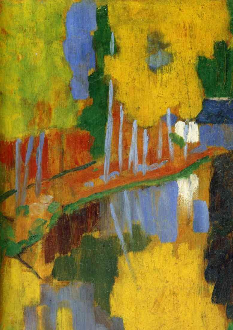 Paul Serusier the talisman use crop A4 Photo Print