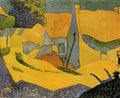 Paul Serusier yellow farm at pouldu 1890 Art A4 Photo Print