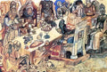 Pavel Filonov kings feast Art A4 Photo Print