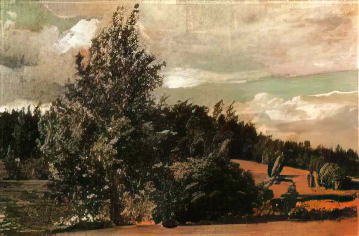 Pavel Filonov landscape wind 1907 Art A4 Photo Print