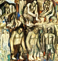 Pavel Filonov the workers 1916 Art A4 Photo Print