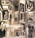 Pavel Filonov workers 1916 Art A4 Photo Print