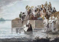 Pavel Svinyin a philadelphia anabaptist immersion during a storm Art A4 Photo Print