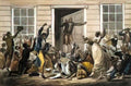 Pavel Svinyin black methodists holding a prayer meeting Art A4 Photo Print