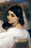 Pavonia 1858 9 53x41.5cm Lord Frederick Leighton  A4 Photo Print