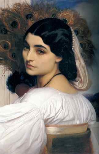 Pavonia 1858 9 53x41.5cm Lord Frederick Leighton  A4 Photo Print