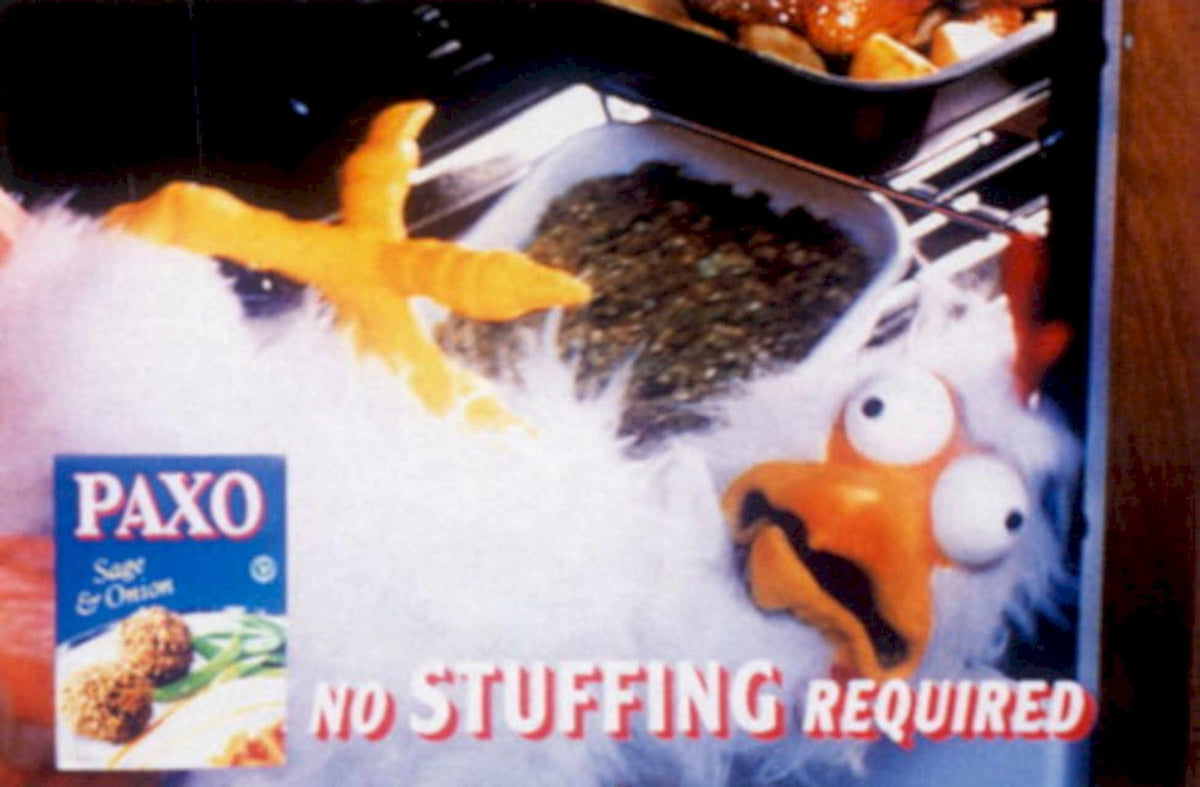 Paxos Sage Onion 1990s Vintage Retro Advert