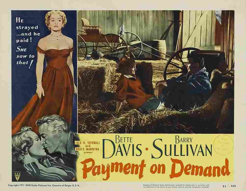 Payment on Demand 06  film star poster A4 Photo Print