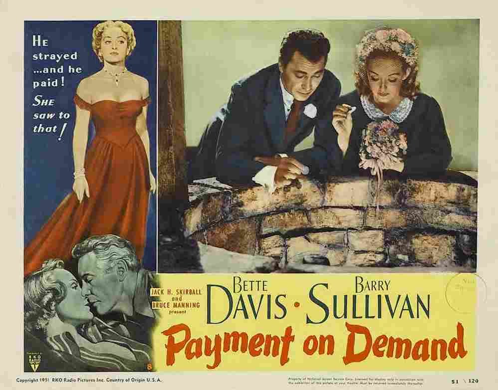 Payment on Demand 08  film star poster A4 Photo Print