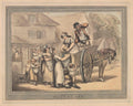 Pea Cart Print GB Cartoon Vintage Retro Advert Poster
