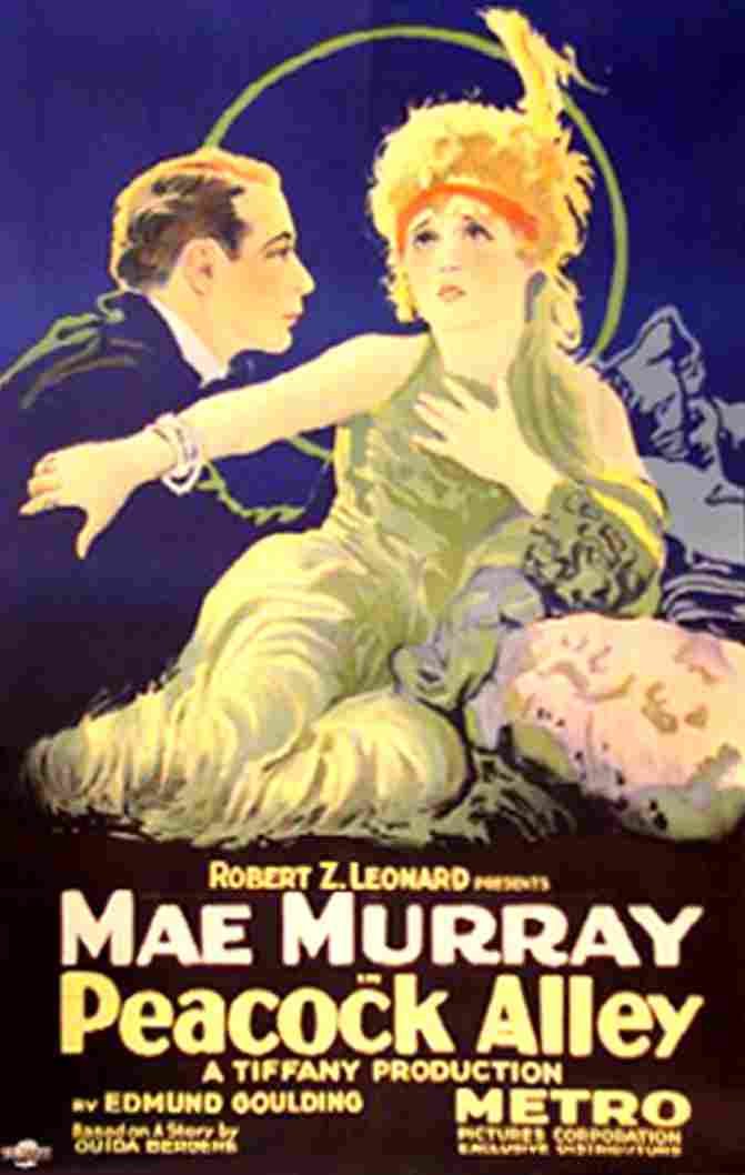 Peacock Alley 1922 01  film star poster A4 Photo Print