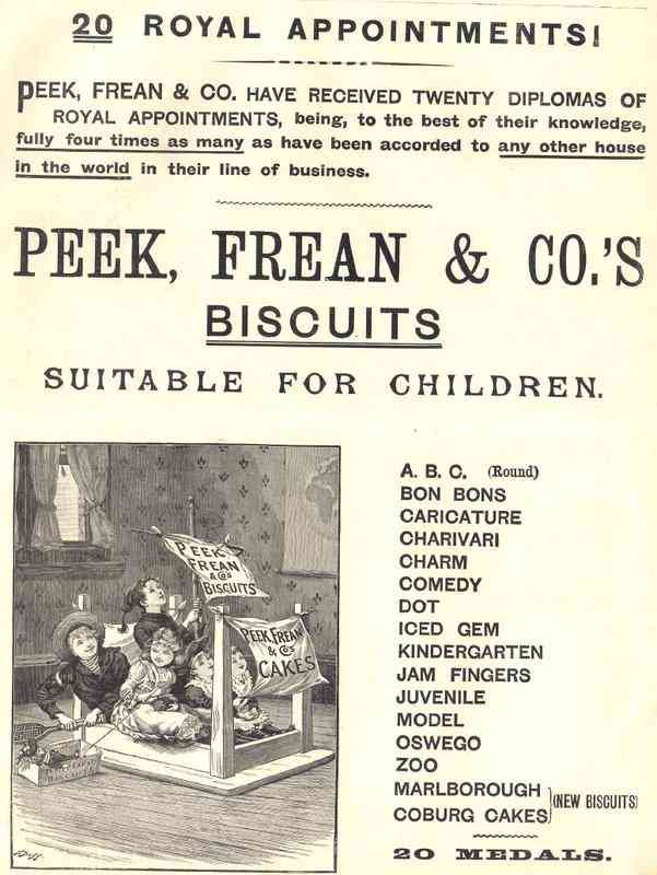 Peak Freans 499 advert A4 Photo Print