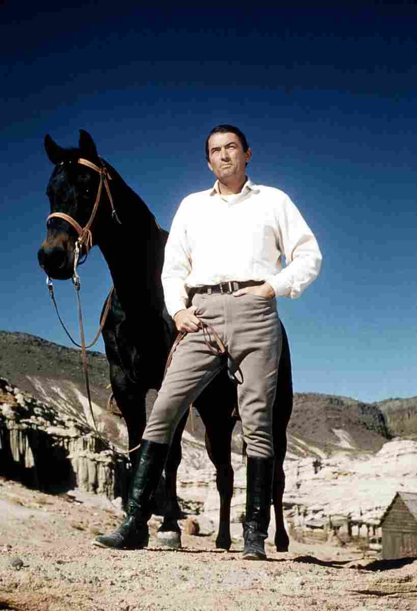 Peck Gregory Big Country The z4 film star poster A4 Photo Print