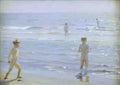 Peder Severin Kroyer boys bathing 1892 Art A4 Photo Print