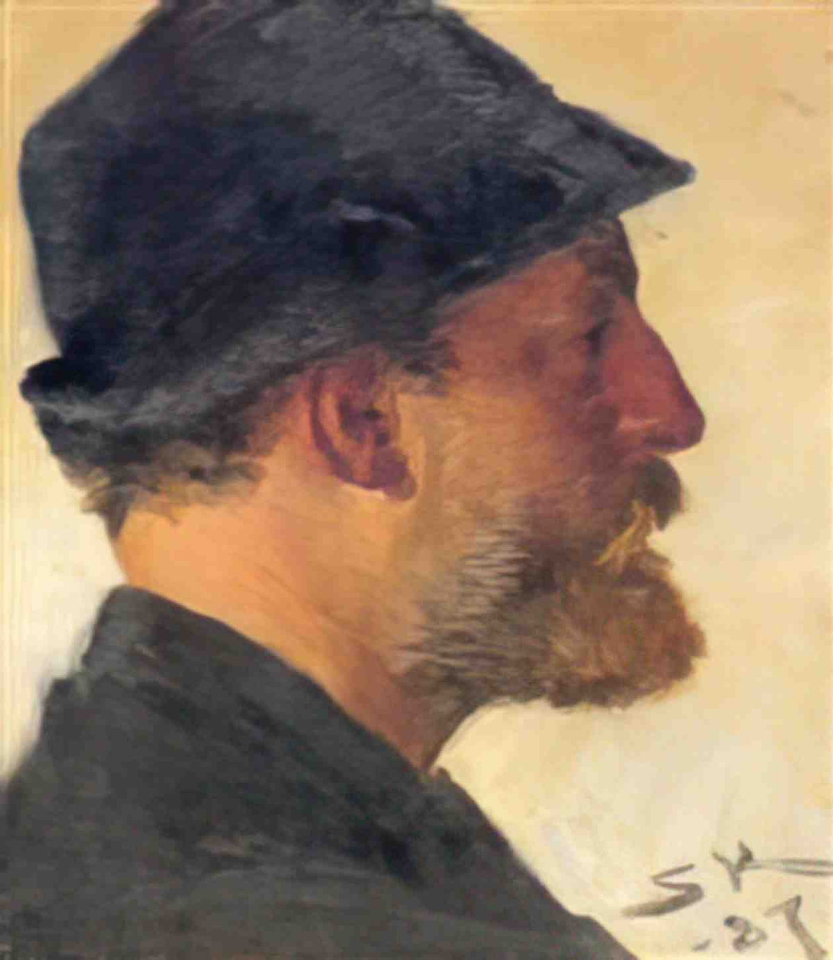 Peder Severin Kroyer viggo johansen 1887 Art A4 Photo Print