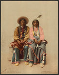 Pee Viggi and squaw Vintage A4 Photo Print