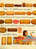Peek Frean Biscuits 1960s Vintage Retro Advert
