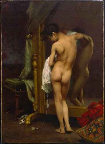 Peel Paul A Venetian Bather A4 Photo Print