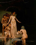 Peel Paul The Discovery of Moses A4 Photo Print