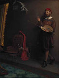Peel Paul The Painter A4 Photo Print