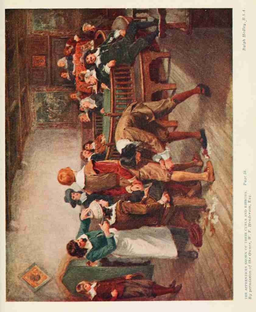 Peeps at Great Cities London 1911 Ralph Hedley 1848 1913 Vintage A4 Photo Print