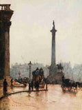 Peeps at Great Cities London 1911 Rose Barton 1856 1929 Nelsons Column in Trafalgar Square A4 Photo Print