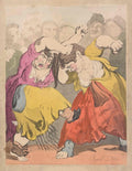 Peerages Battle Rowl GB Cartoon Vintage Retro Advert Poster