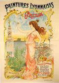PeinturesLyonnaises Vintage Advert A4 Photo Print