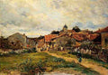 Peitjean Edmond The Village Road A4 Photo Print