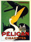 Pelican Vintage Advert A4 Photo Print
