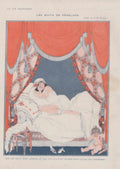 Penelope Nights Bed La Vie Parisienne Vintage Retro Advert