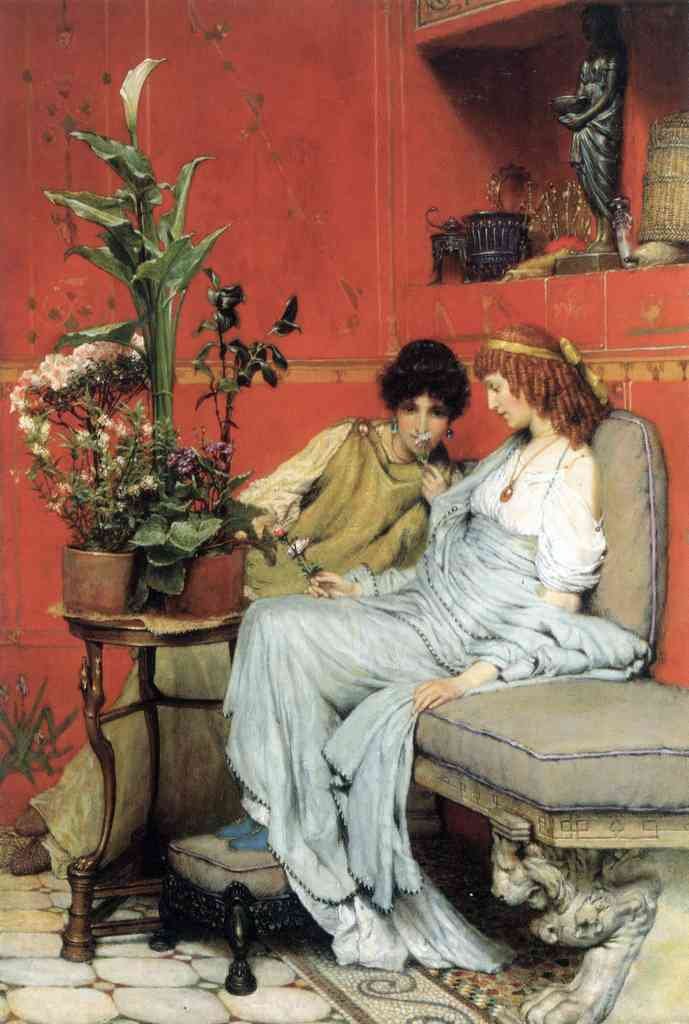 Penetralia Alma Tadema A4 Photo Print