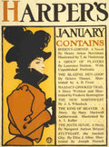 Penfield Edward 1886 1925 Harpers January 1898 A4 Photo Print