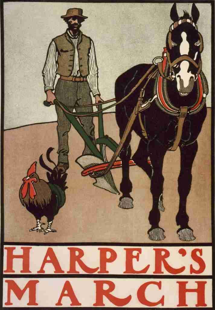 Penfield Edward 1886 1925 Harpers March 1890s A4 Photo Print