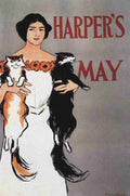 Penfield Edward 1886 1925 Harpers May 1896 A4 Photo Print