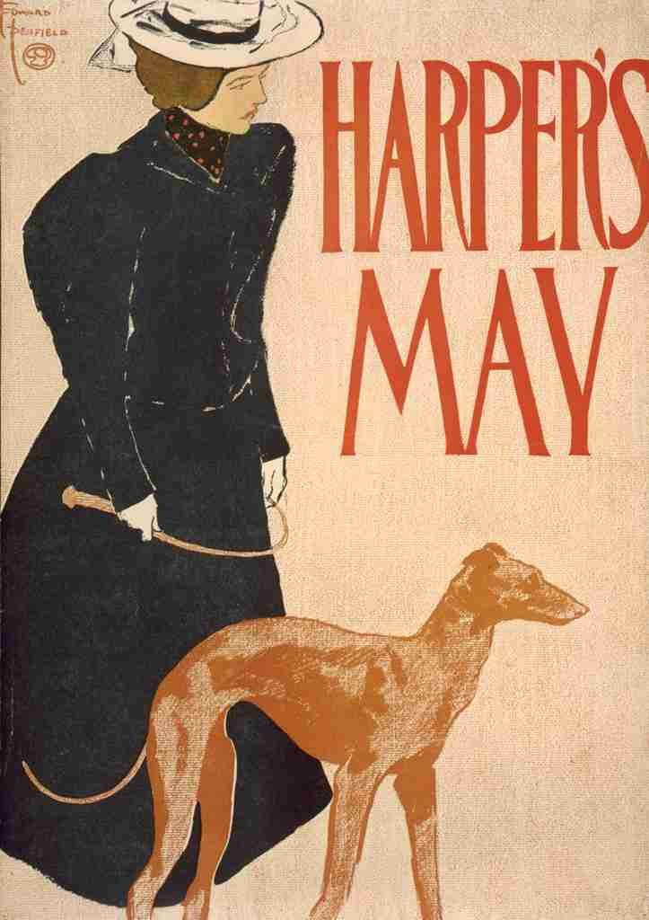 Penfield Edward 1886 1925 Harpers May 1897 A4 Photo Print