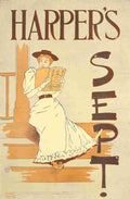 Penfield Edward 1886 1925 Harpers September 1893 A4 Photo Print
