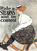 Penfield Edward 1886 1925 Stearns Bicycles 1896 A4 Photo Print