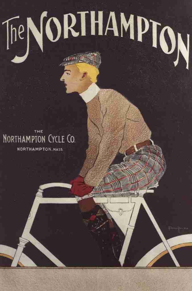 Penfield Edward 1886 1925 The Northampton Cycle Co 1895 A4 Photo Print